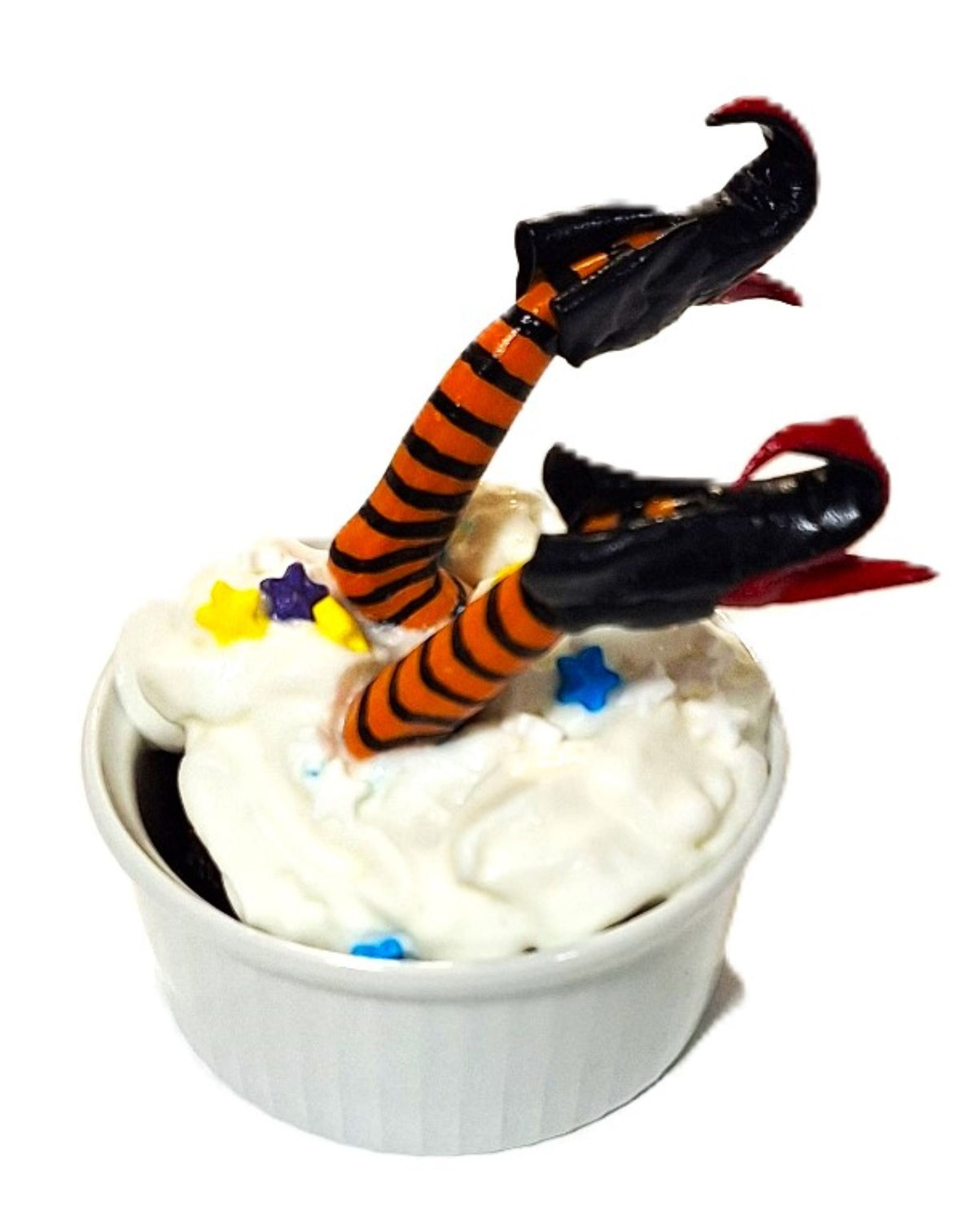 Witch Cake Toppers 5" Reusable Attachable Legs