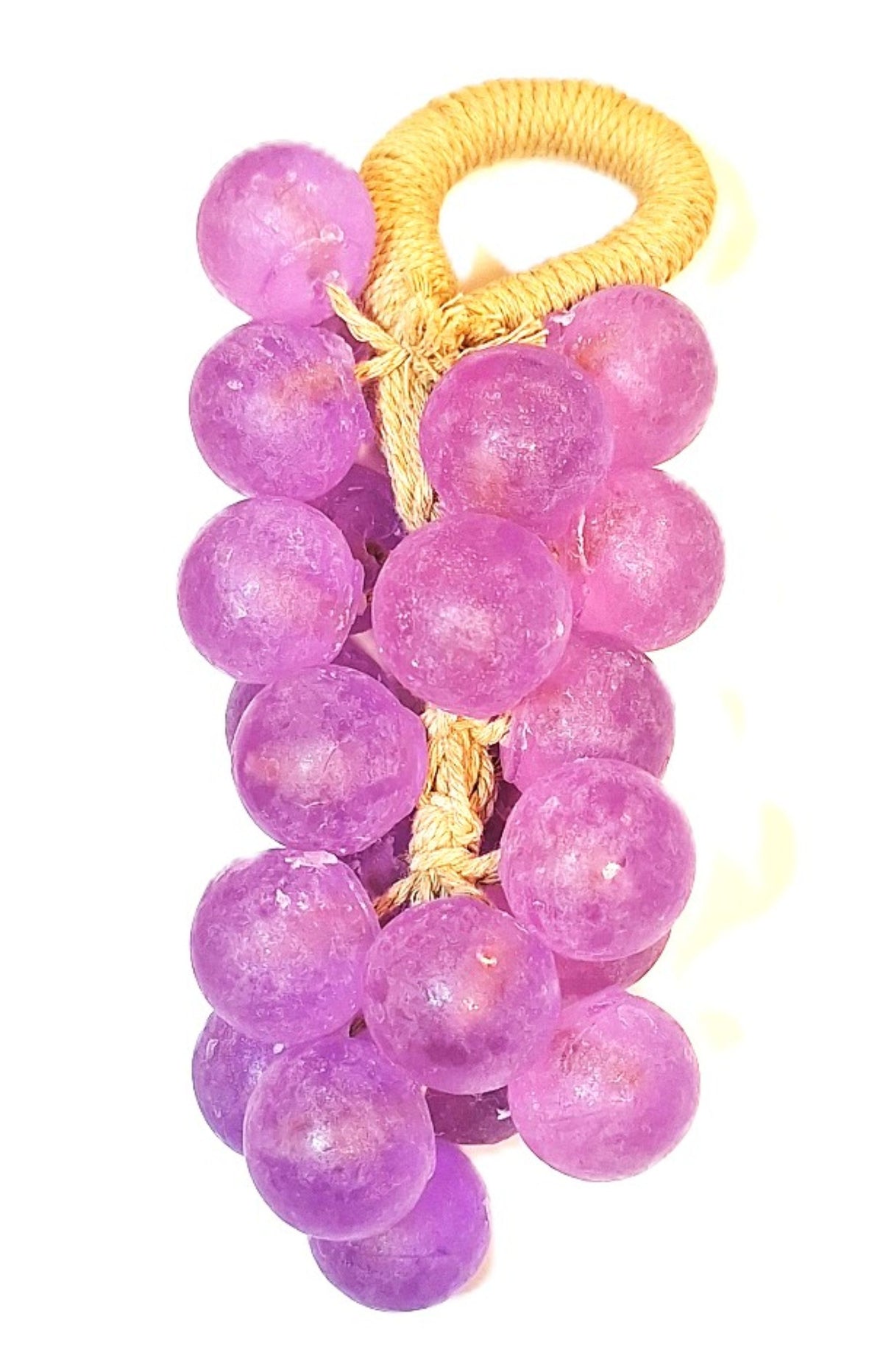 Grape Cluster Soap Set Citrus Scented Botanical Spa Gift in Bamboo Box Assorted Colors