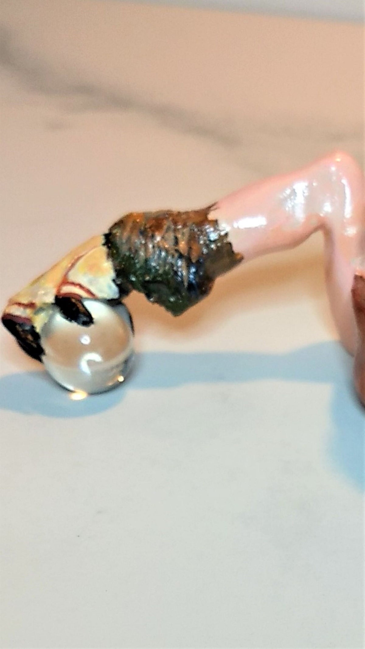 Halloween Conjuring Claw & Crystal Candle Holder Horror Pagan Decor