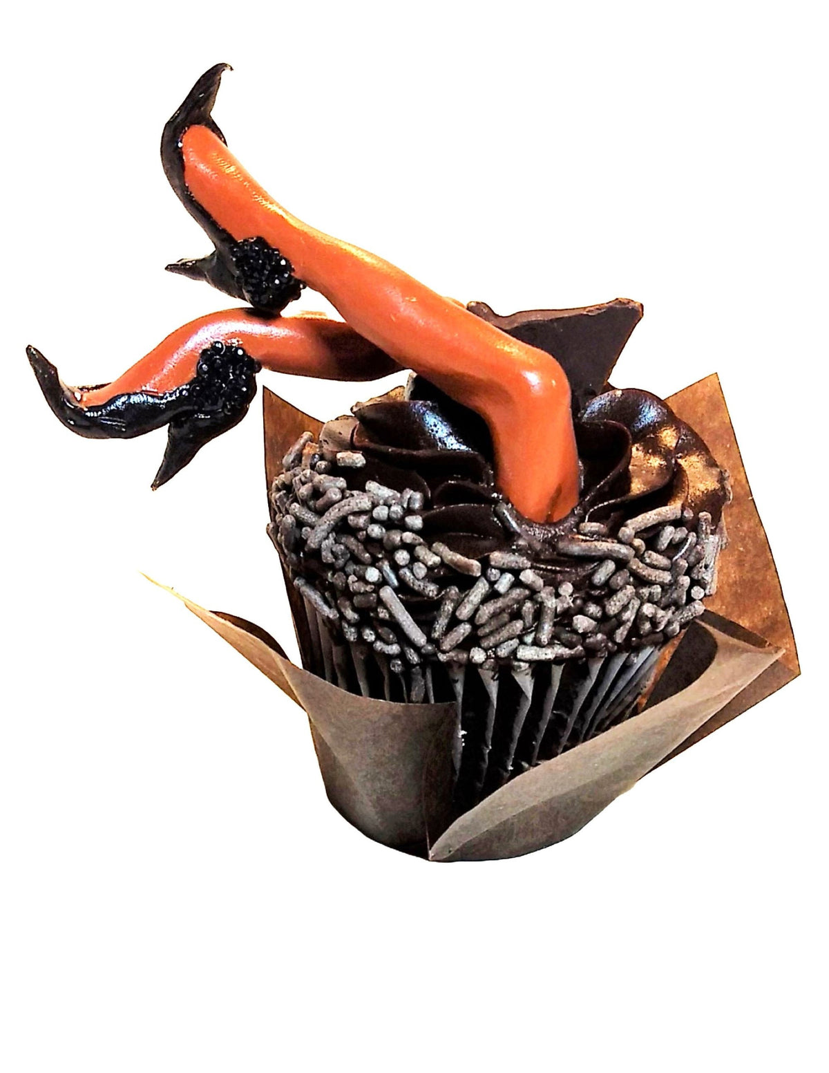 Ceramic Female Legs Cake Topper or Rim Hanger 5” Novelty Party Decoration Assorted Shoes & Skin Tones