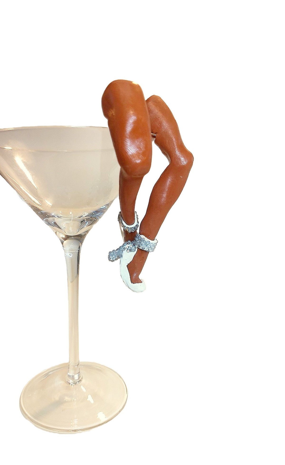 Attachable Party Legs for Glass Rims Ceramic Reusable Affordable Gifts