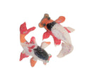 Koi Fish Floral Picks – 4pc Ceramic Plant Stakes for Bouquets, Planters & Crafts (3–4")
