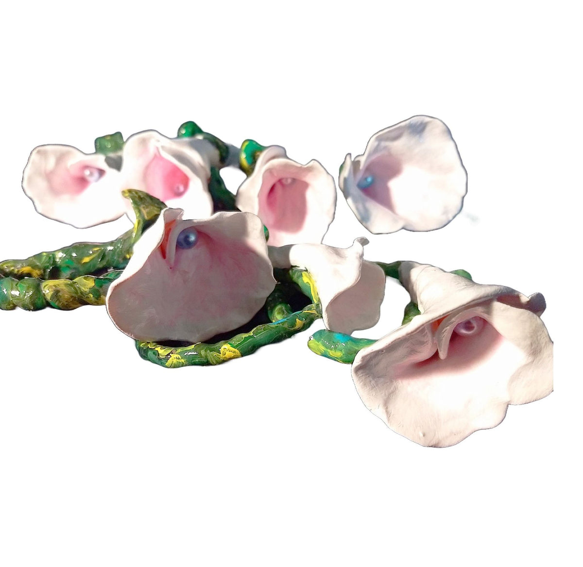 Calla Lily Napkin Rings Flowers Set of 3 Choice of Colors.