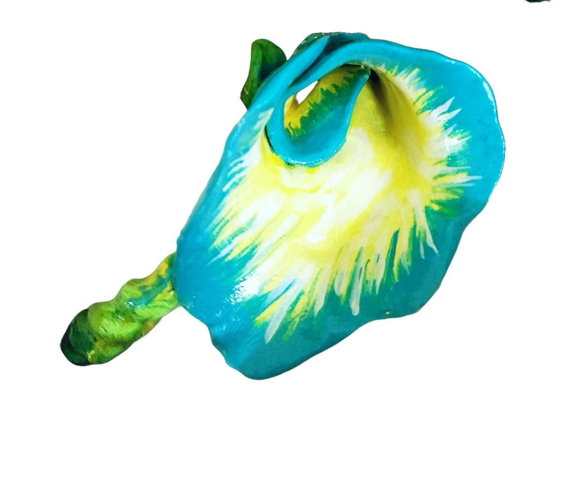 Handmade Morning Glory Napkin Rings Set, Floral Table Decor, Garden Party Holders