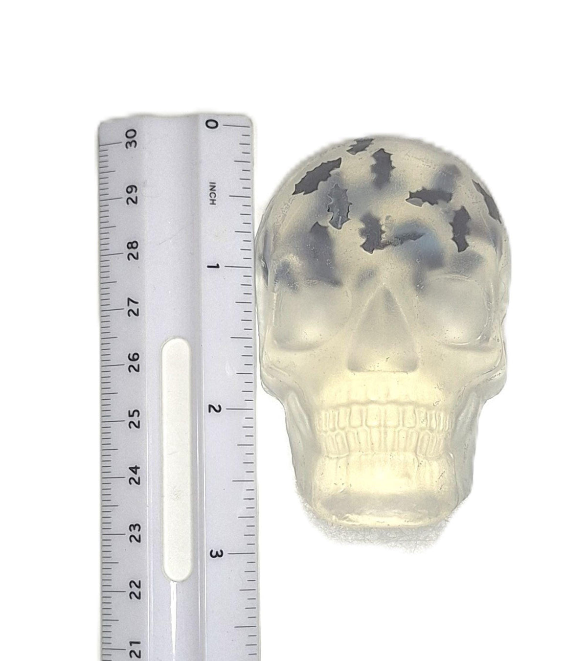 Halloween Skull Soaps Case of 1 LB. Individually wrapped Vegan Hypoallergenic Unscented