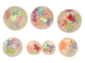 Handmade Butterfly Botanical Soap Set 1 Pound Clear Vegan Glycerin Gift Set Iridescent Butterflies